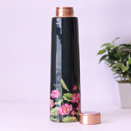 Lotus Field Copper Bottle