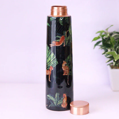 The Leopard Print Copper Bottle