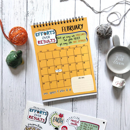 What Really Matters | 2024 Desk Calendar + FREE Stickers