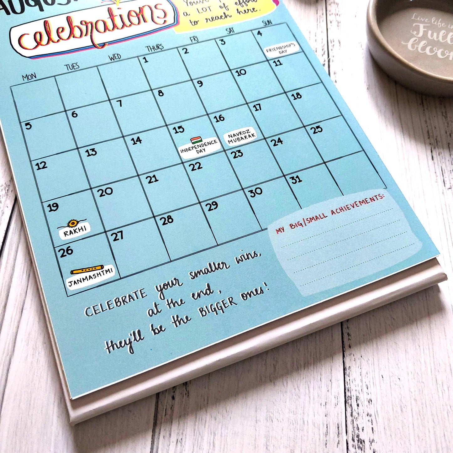 What Really Matters | 2024 Desk Calendar + FREE Stickers