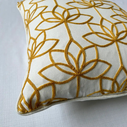 Lotus Bloom Cushion Cover