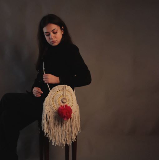 The Dream Catcher crochet sling bag