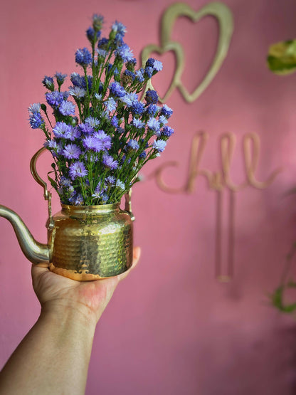 Brass Hammered Kettle - Small