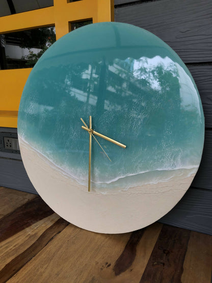 Aqua Ocean Clock