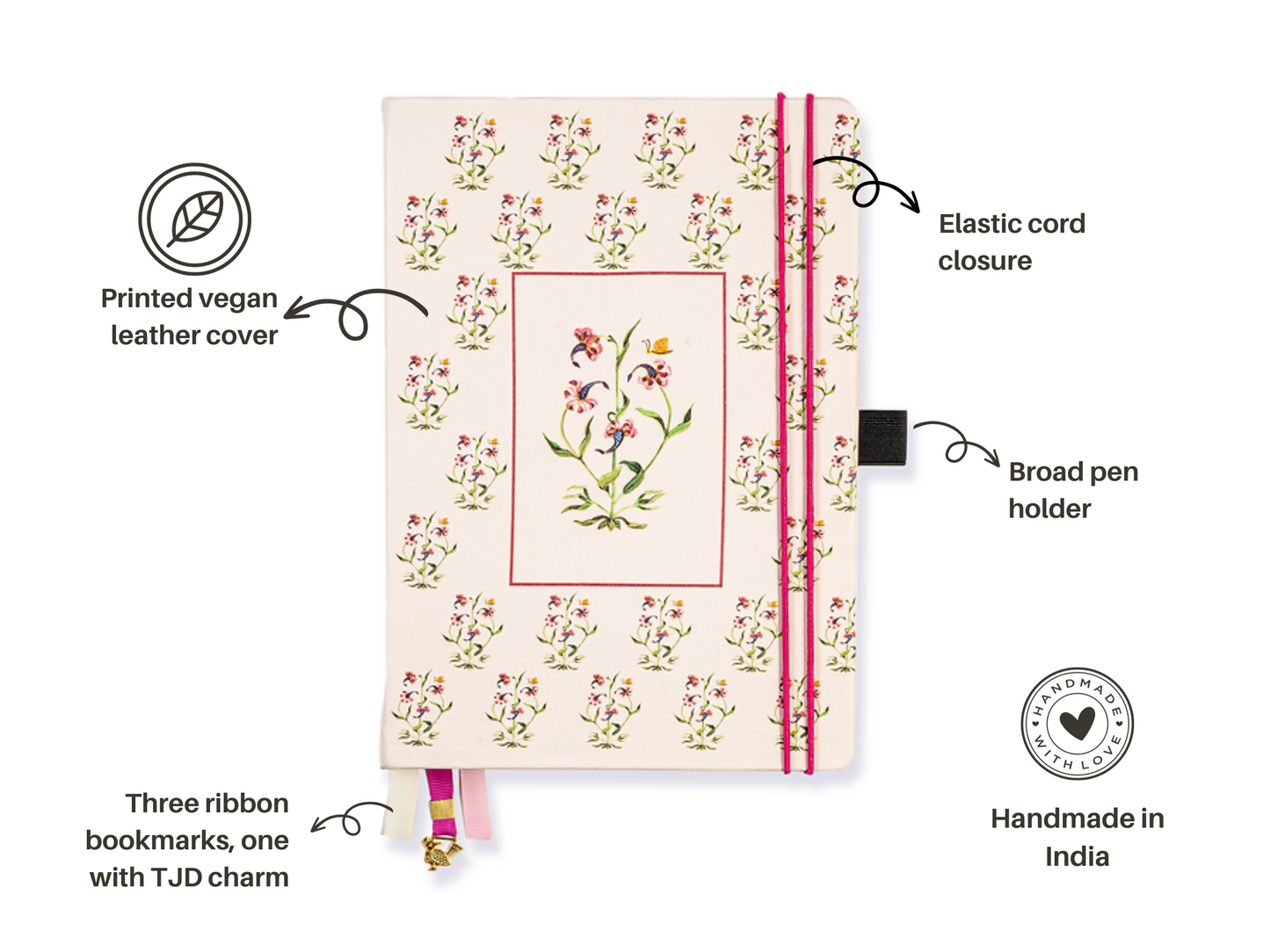 Pink Mystique Dot Grid Journal