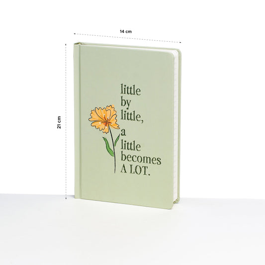 Little by Little - Designer Hard Cover Notebooks