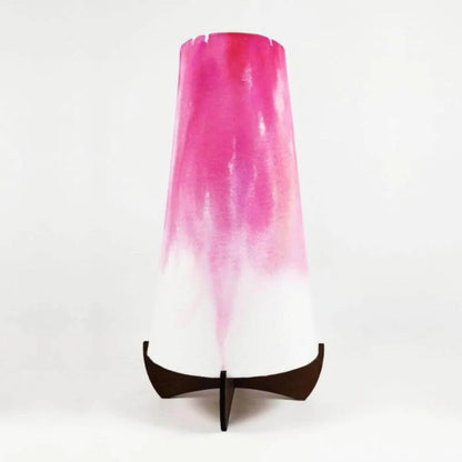 Cone Table Lamp - Pink Ombre Lamp Shade