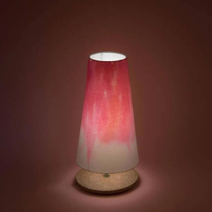 Cone Table Lamp - Pink Ombre Lamp Shade