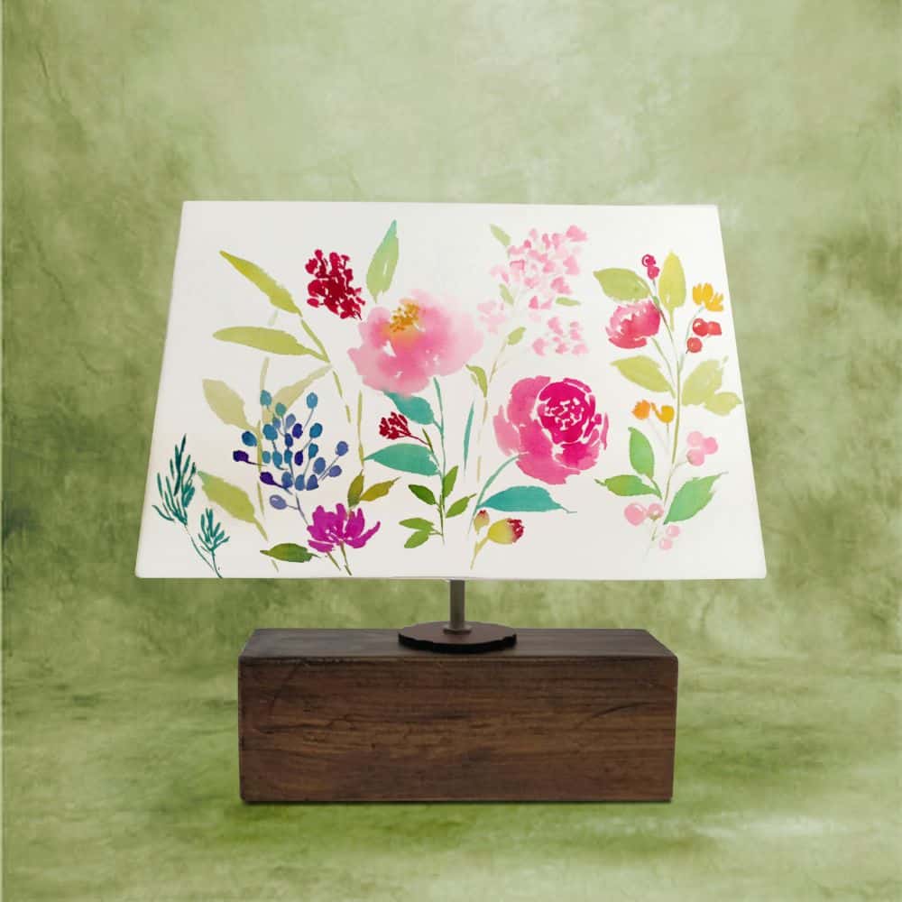 Rectangle Flower Garden Lamp