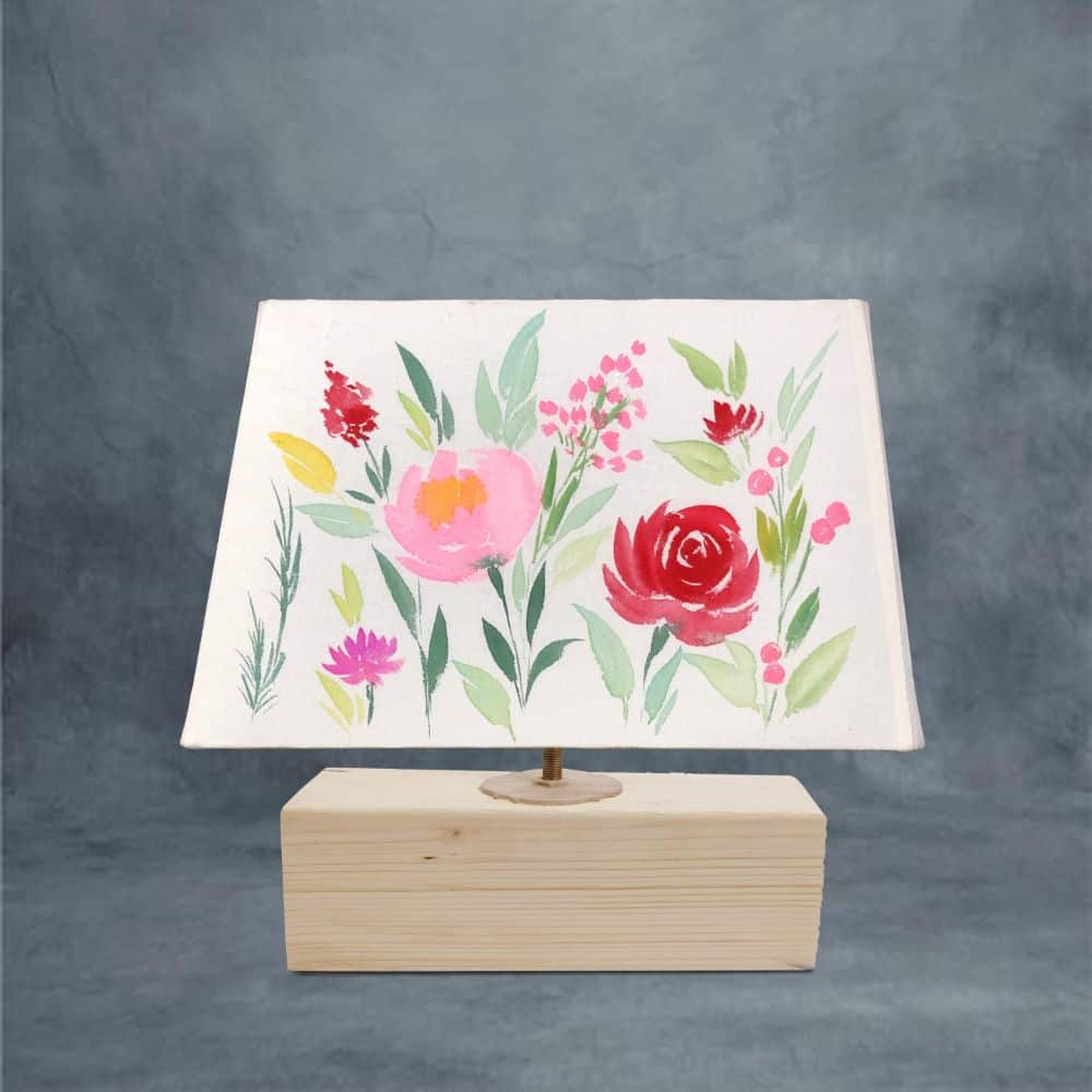 Rectangle Flower Garden Lamp