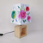 Empire Table Lamp Hydrangea Floral Lamp Shape
