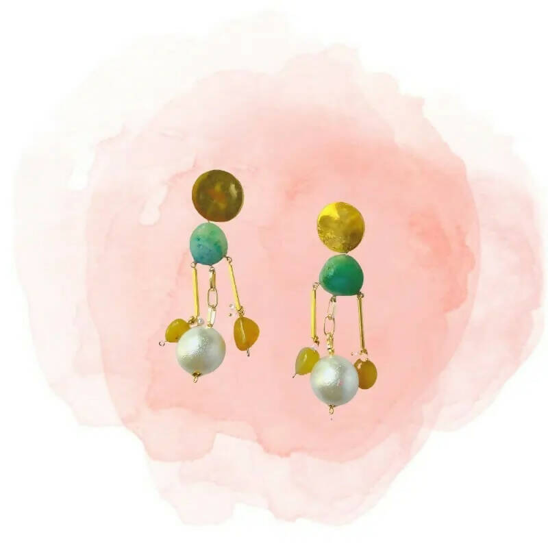 Lollipop Pearl Earrings