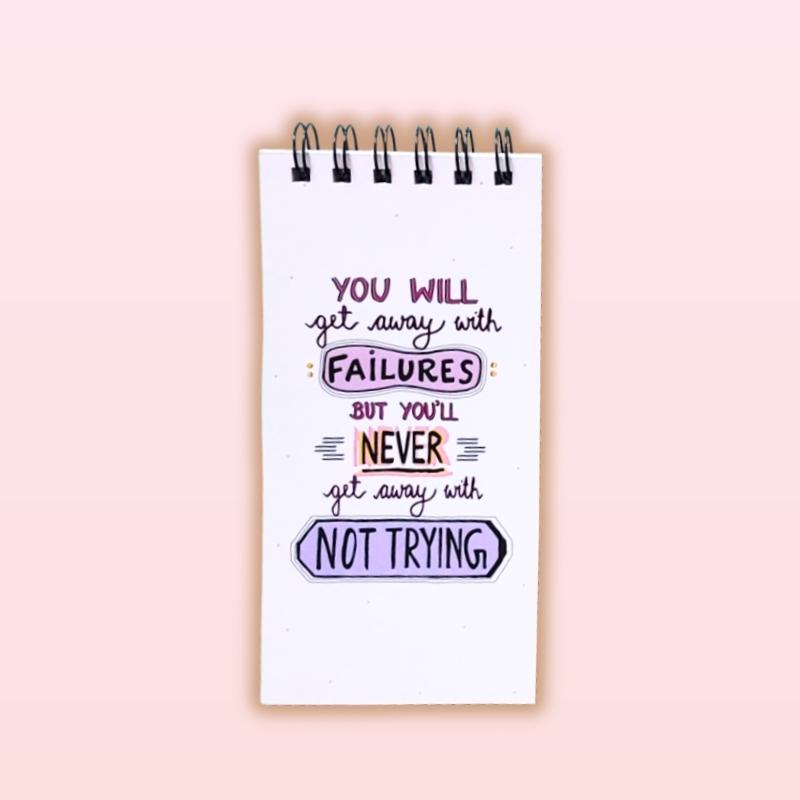 Its OKAY to Fail | Daily Planner