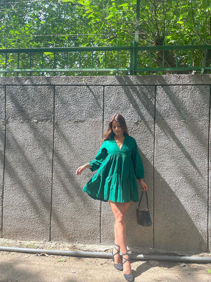 Cleo Green Dress