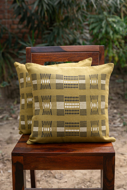 Naga Cushion Cover Brown