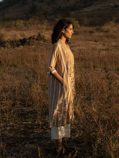 Dry Grass Kurta Set