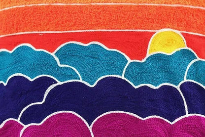 Rainbow - Hand Embroidered (Pack of 1)