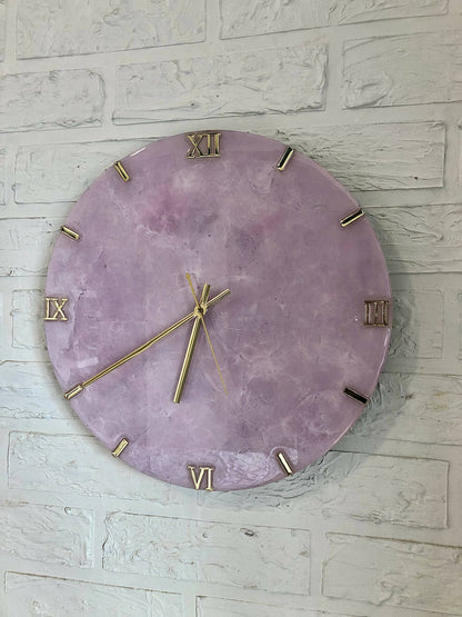 Rose Quartz Clock