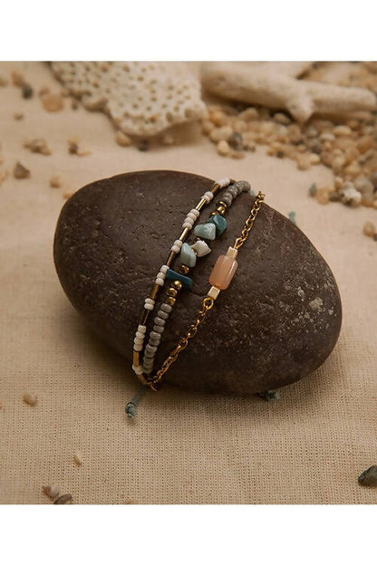 Strength, Growth & Energy Stone Bracelet