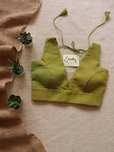 Green Petal Blouse