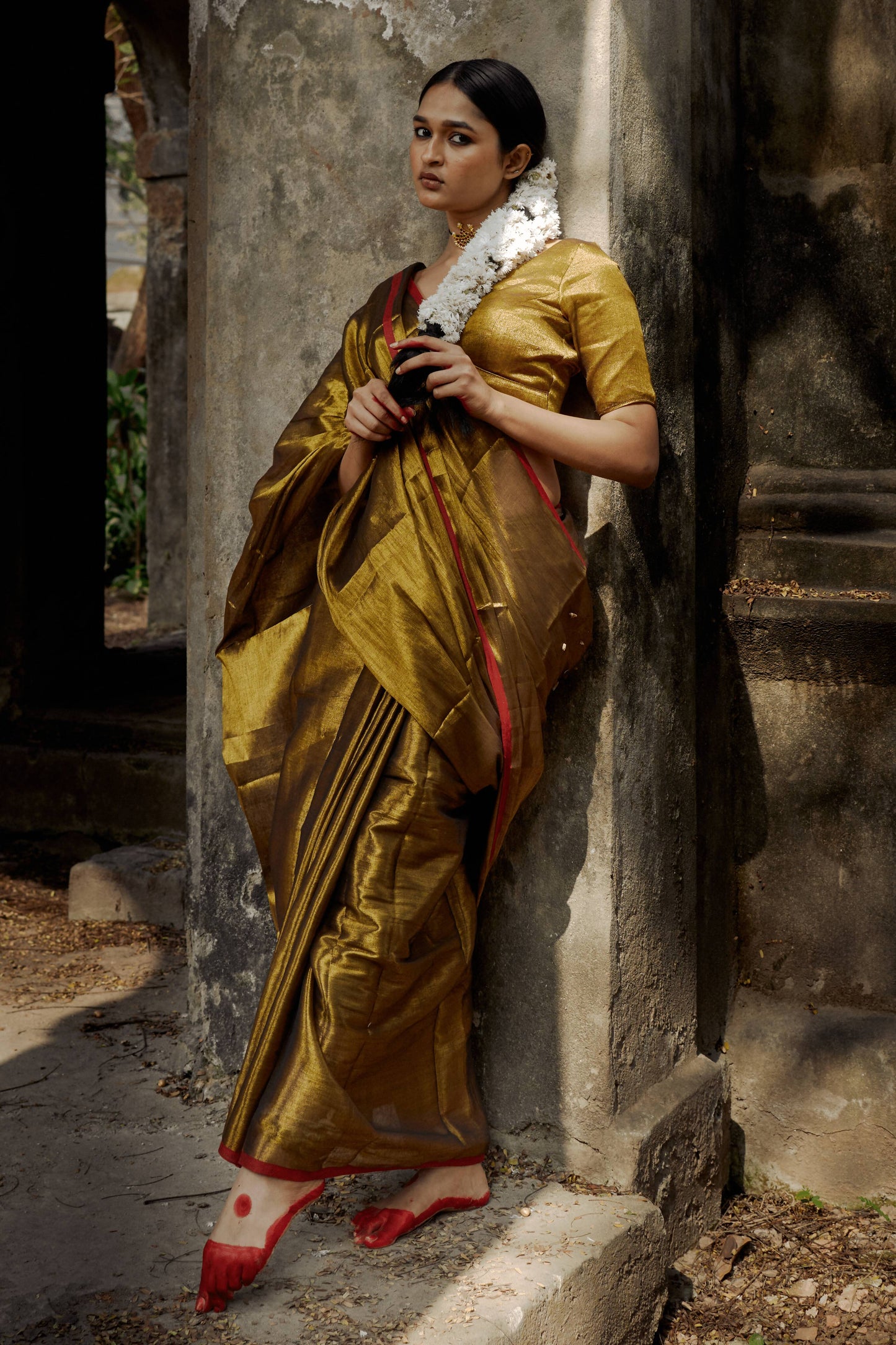 Mayura Gold Tissue Saree