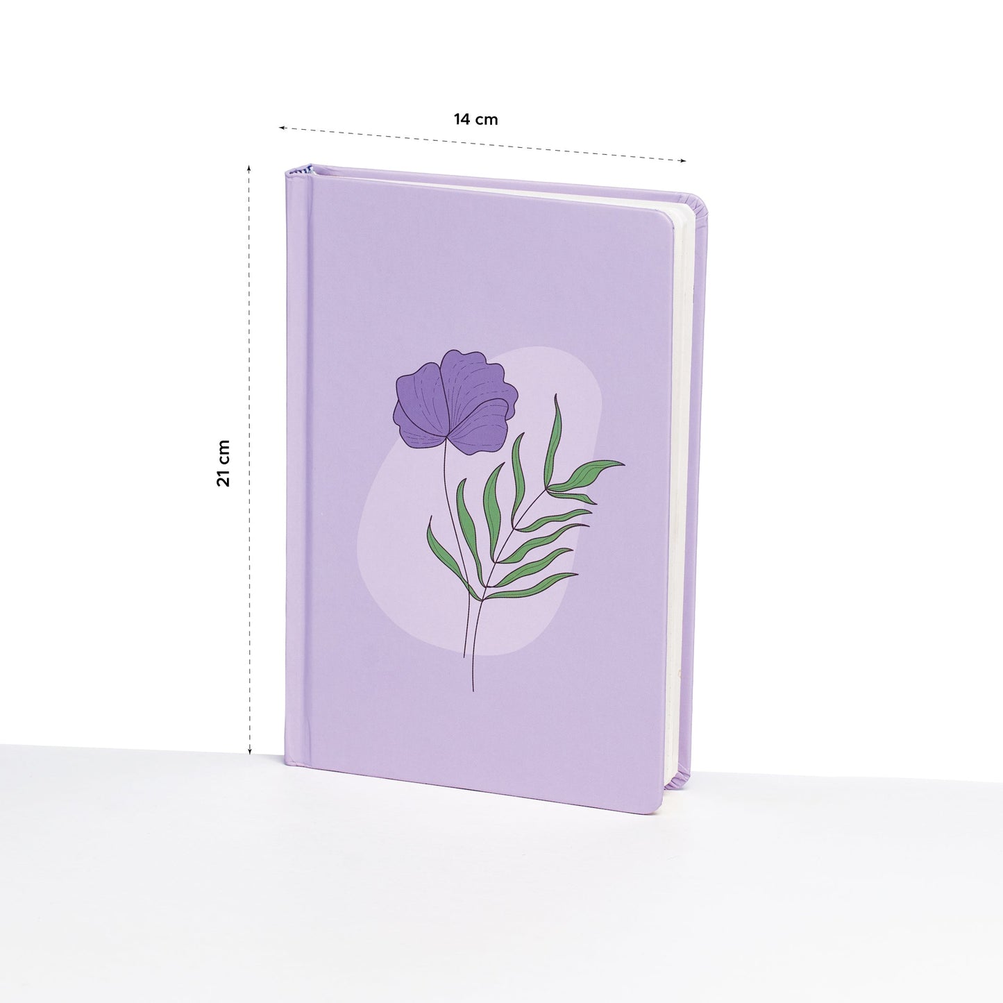 Violet Bloom - Designer Hard Cover Notebooks