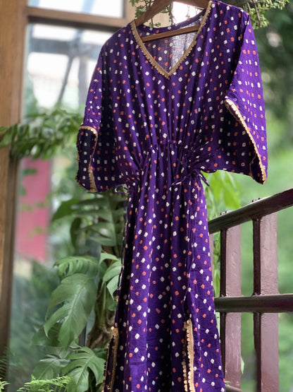 Bandhej Kaftan