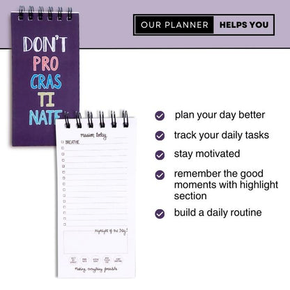 Don't Procrastinate | Daily Planner