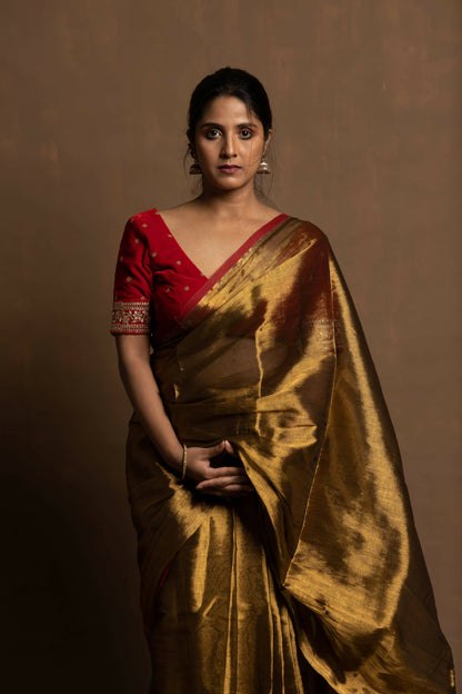 Mayura Gold Tissue Saree