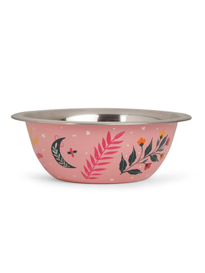 Blooming Pink Serving Bowl