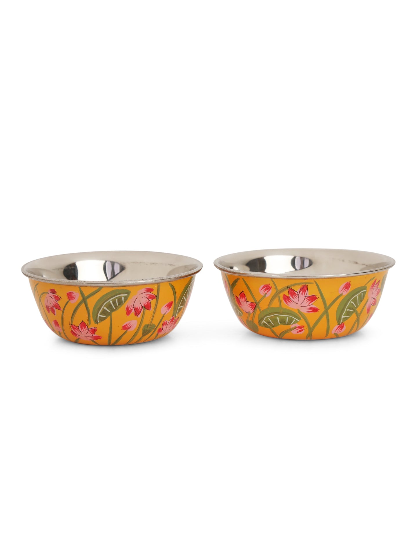 Lotus Pichwai Thali Set (Set of 6)