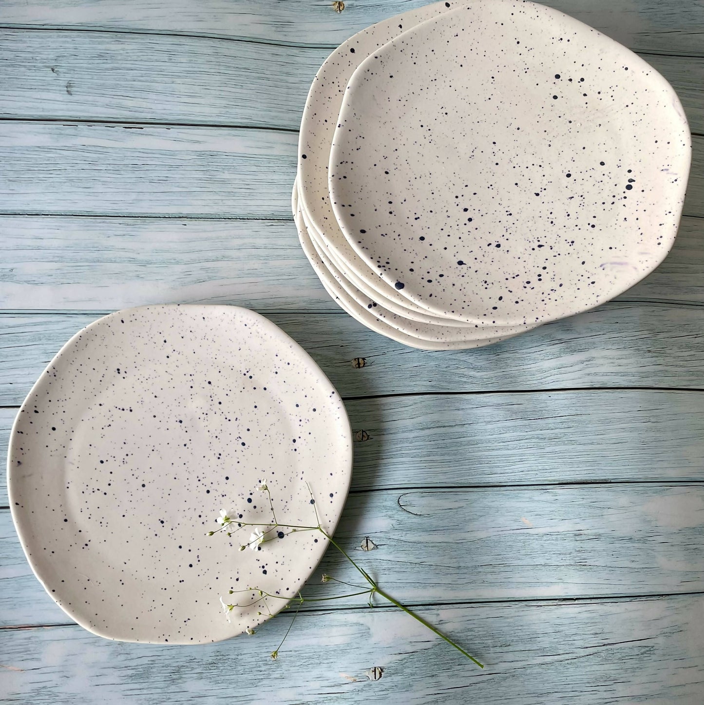 Joy Speckled Plate (Set Of 2)