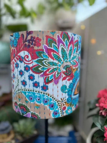 Lampshade - Kantha