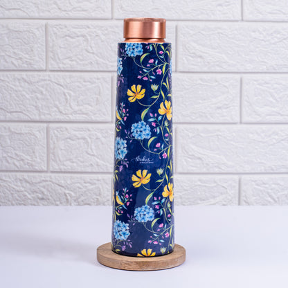 Vintage Blooms Copper Bottle