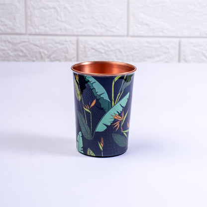 Birds of Paradise Copper Tumblers (Set of 2)