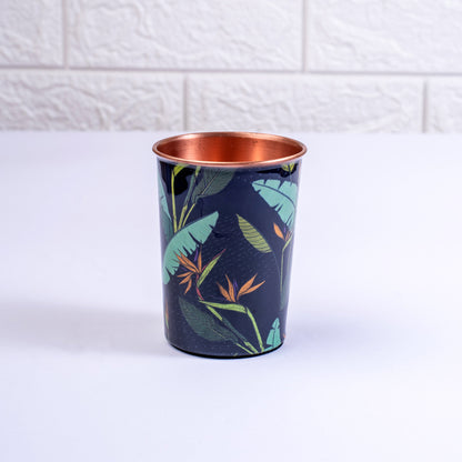 Birds of Paradise Copper Tumblers (Set of 2)