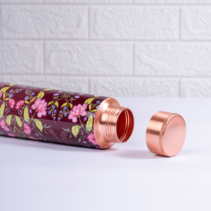 Summer Florescence Copper Bottle