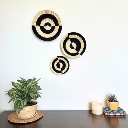 Midnight Harmony Sabai Wall Basket