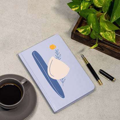 The Blue Sunset - Designer Hard Cover Notebooks