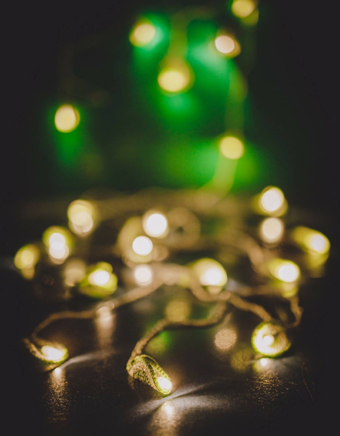 LED String Lights Green Lily Bougainvillea