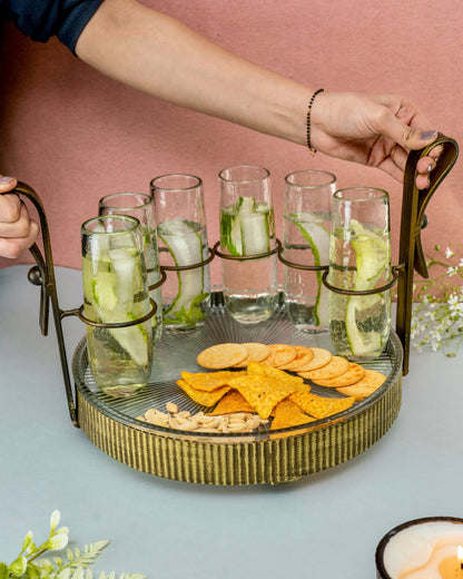 Charcuterie / Mocktail Tray Set