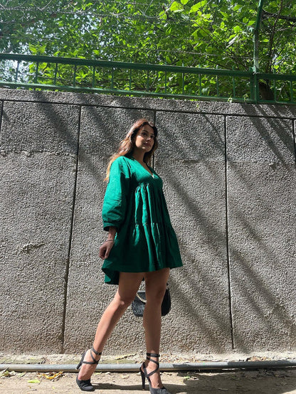 Cleo Green Dress