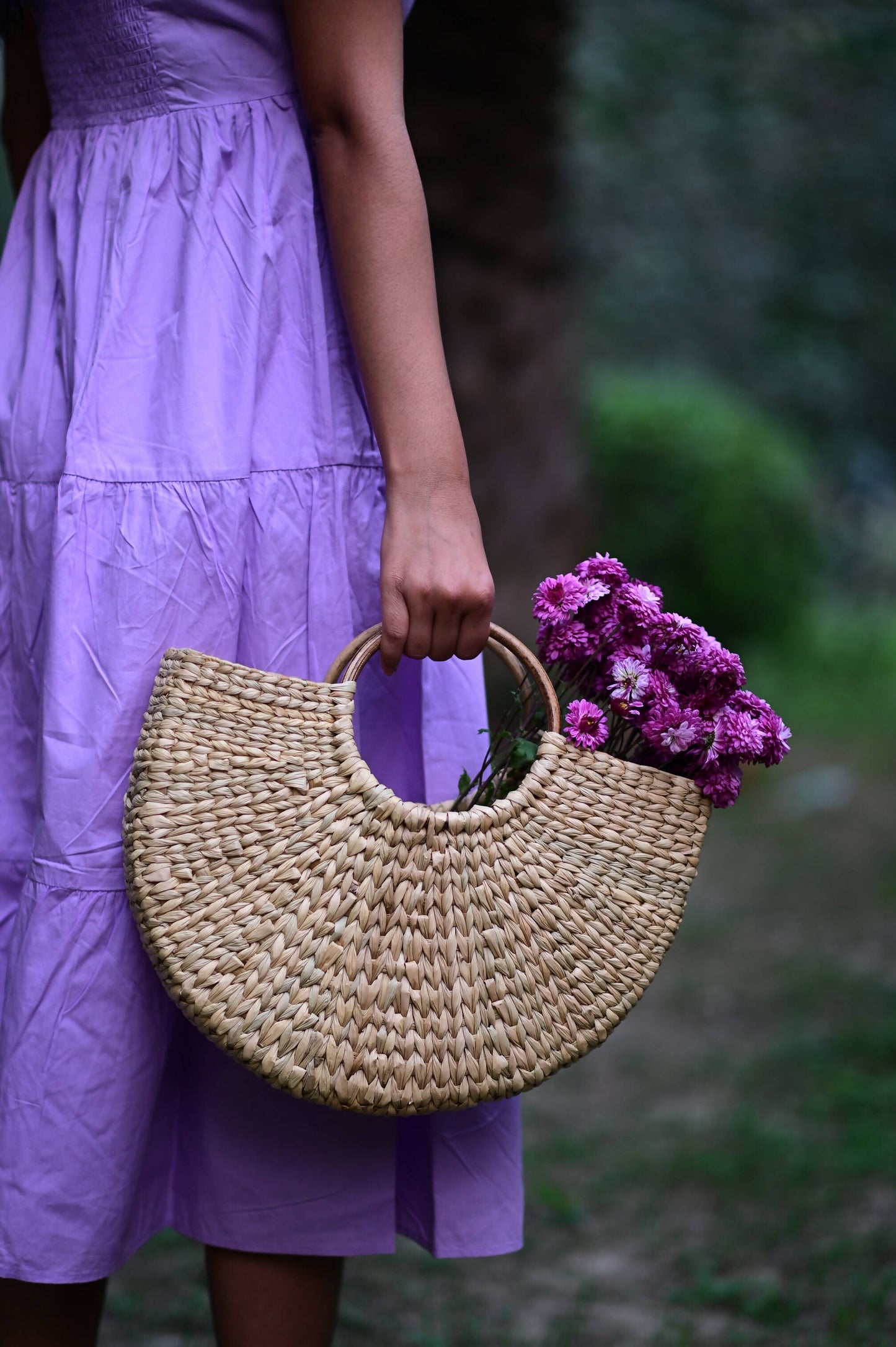 Water Hyacinth Hand Bag