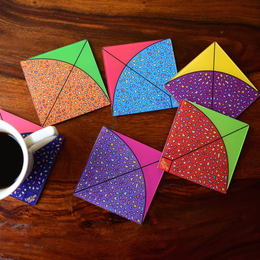 Patang| Coaster - Set of 4