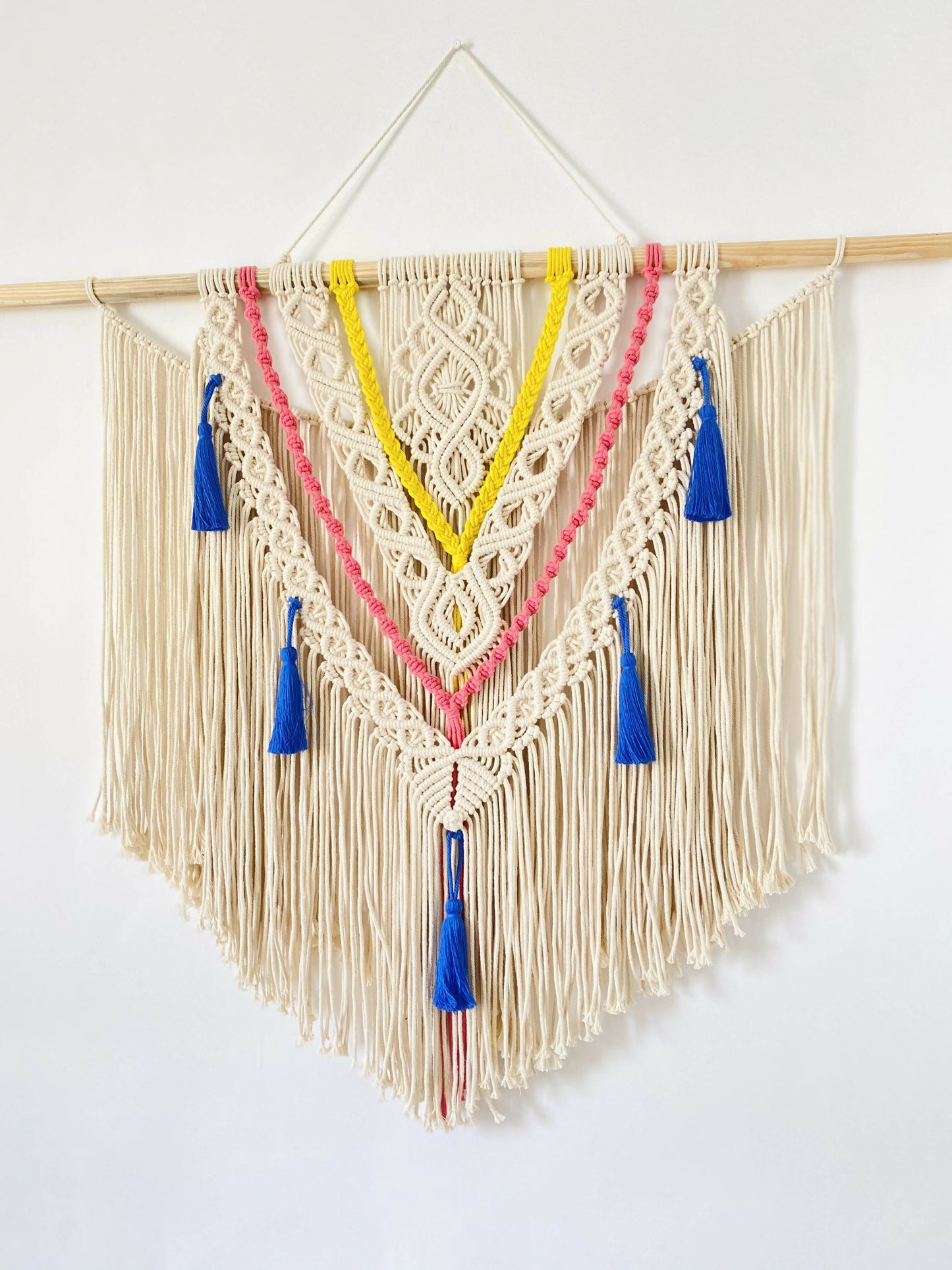 5 Layer Macrame Wall Hanging