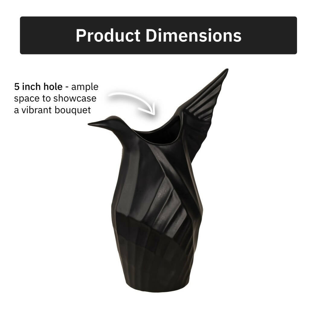 Origami Bird Vase