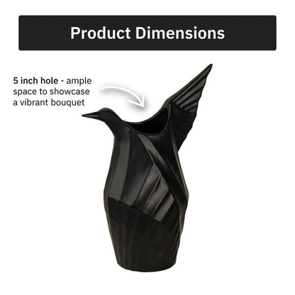 Origami Bird Vase