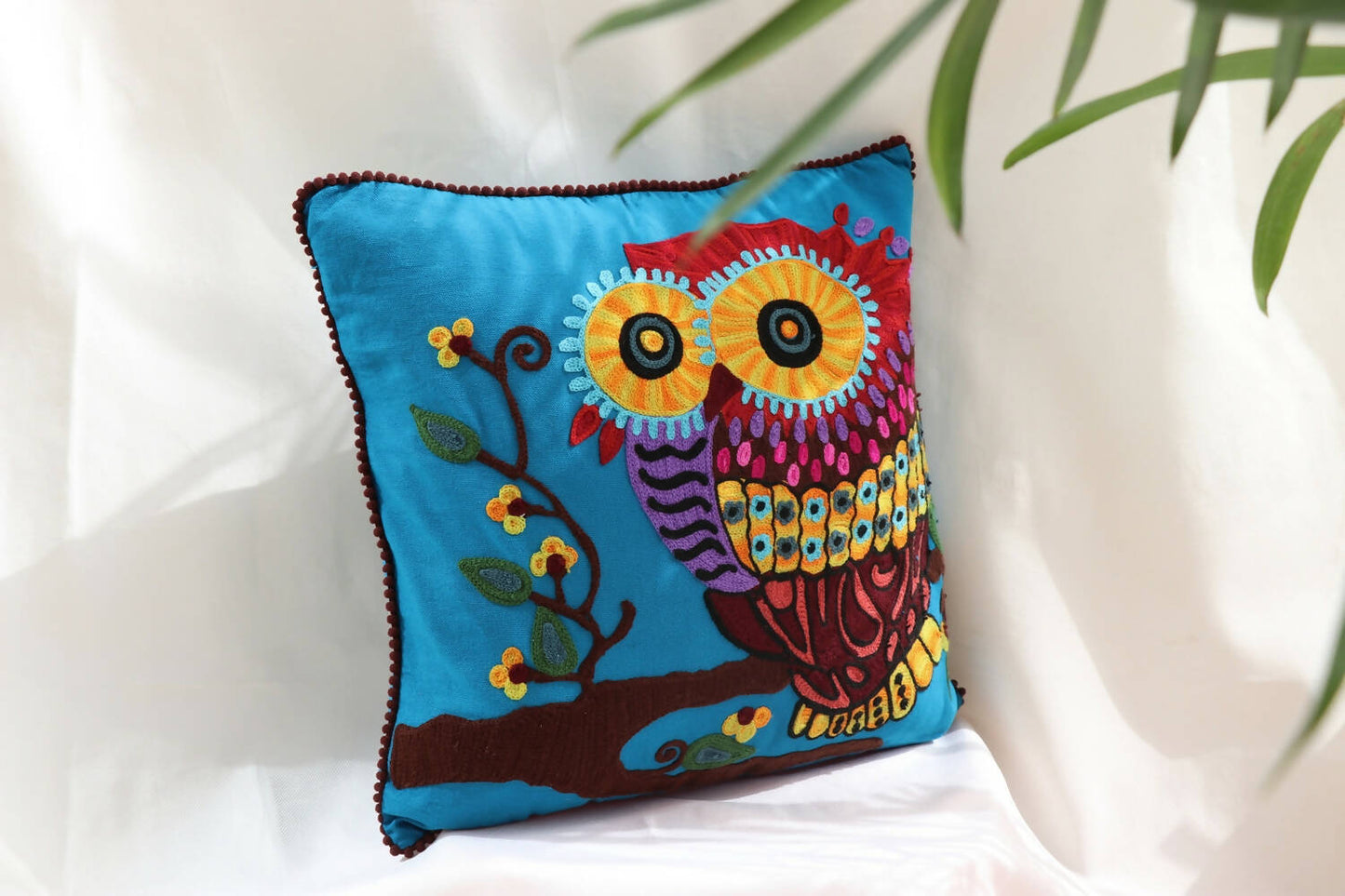 Owl - Hand Embroidered (Pack of 1)