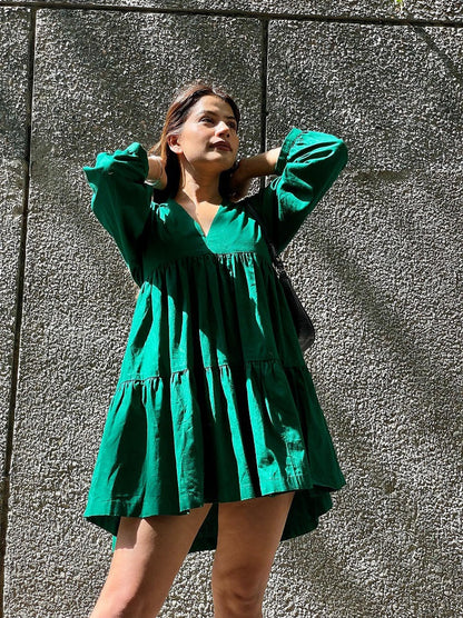 Cleo Green Dress