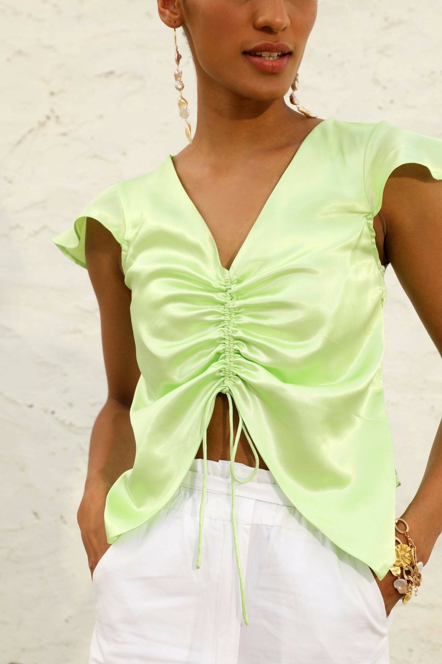 Green Goddess Top